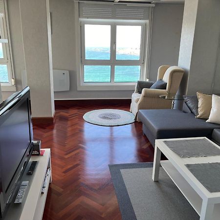 Primera Linea Playa Riazor Ла Коруня Екстериор снимка