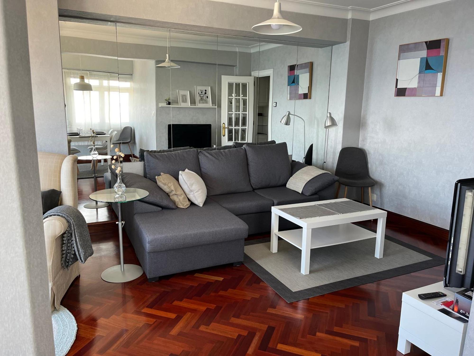 Primera Linea Playa Riazor Ла Коруня Екстериор снимка